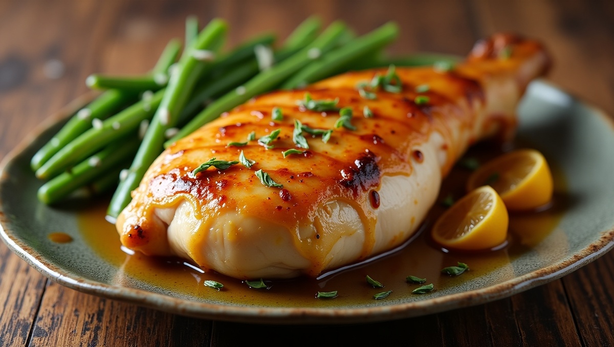 Грудка с медом и горчицей