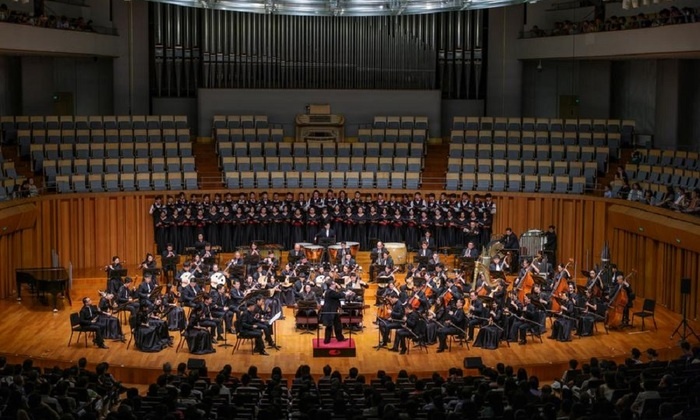    Китайские и российские музыканты исполнили «Оду миру» на гала-концерте в Пекине