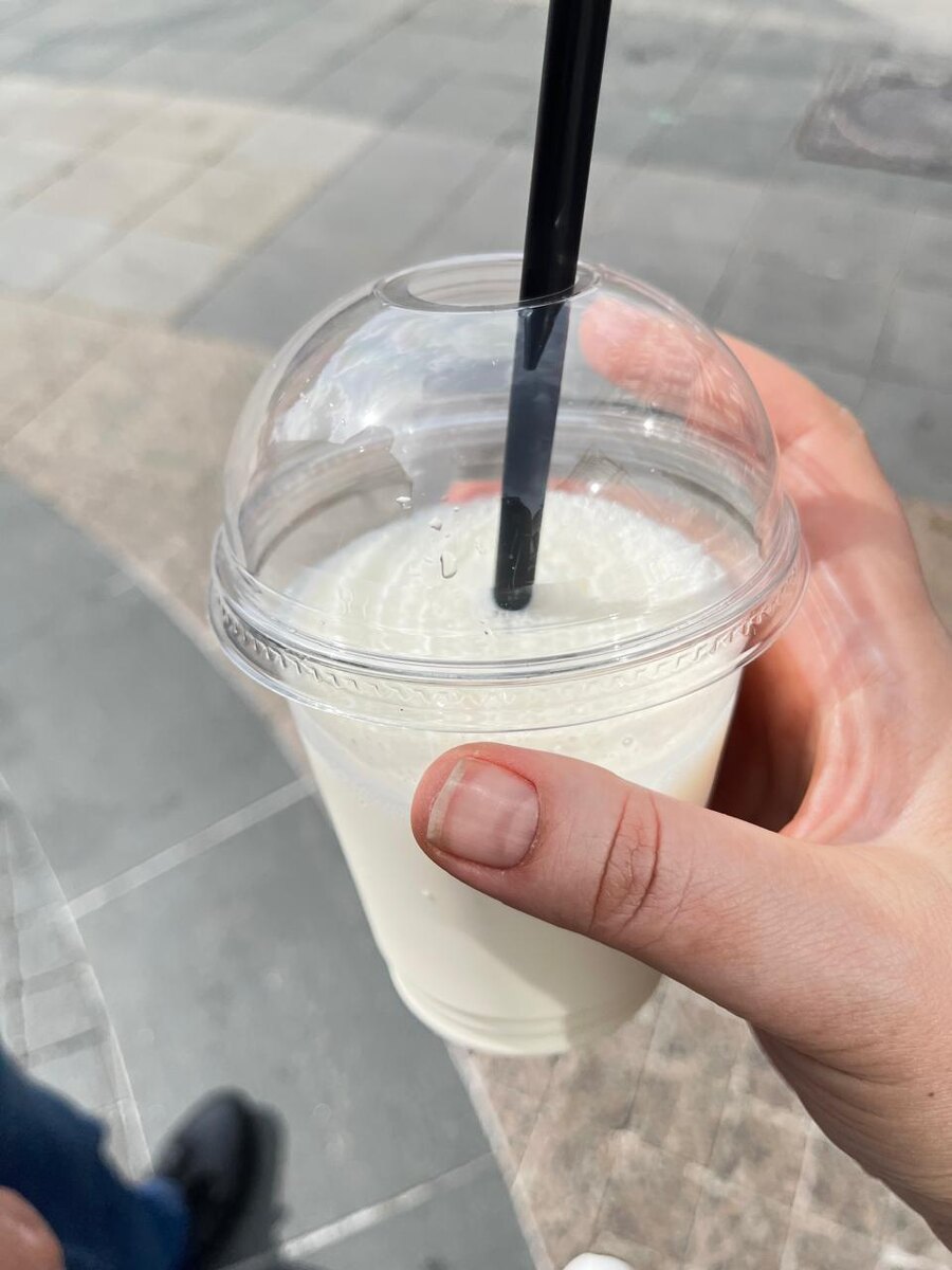 Фото автора и тот самый коклейль 