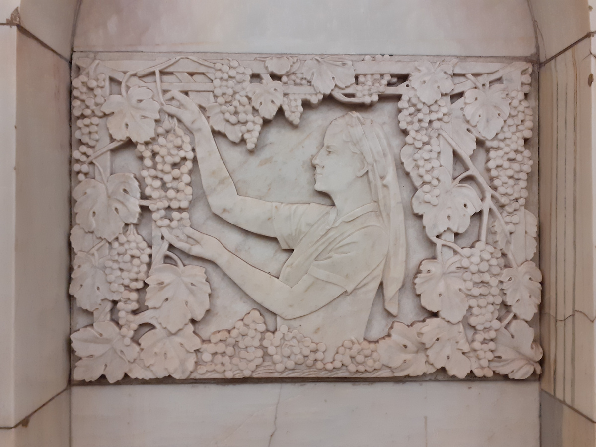 Сборщица винограда