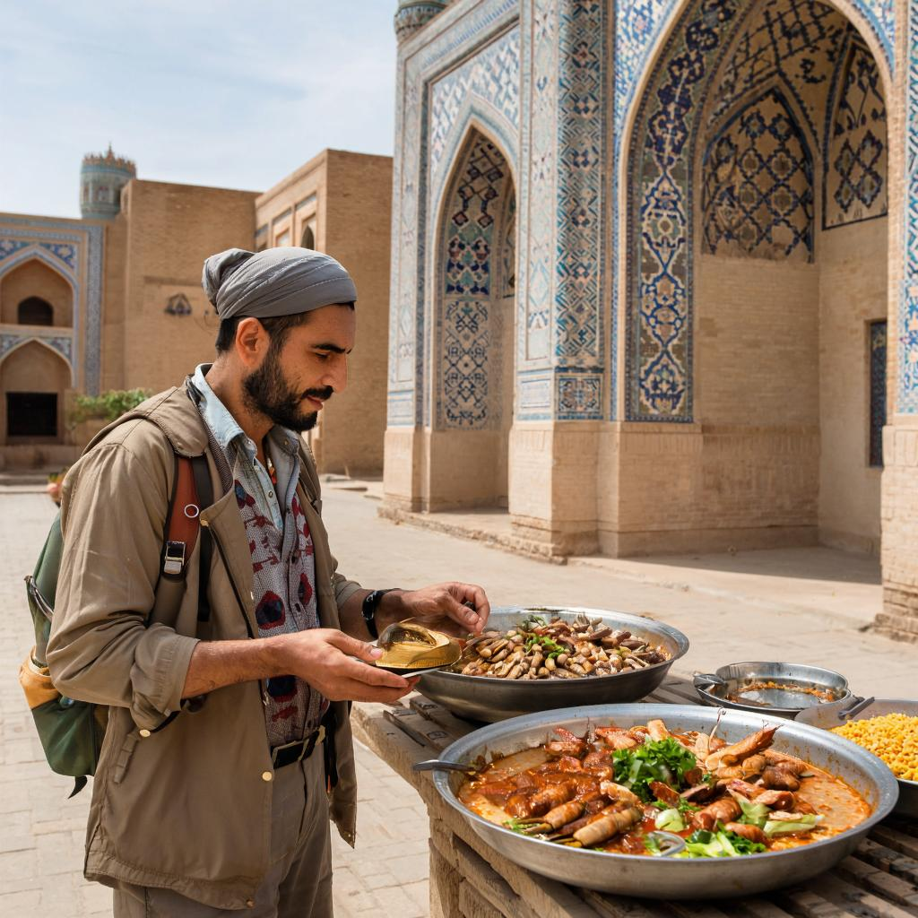 Как я провёл лето в Узбекистане - иллюстрация к рассказу.