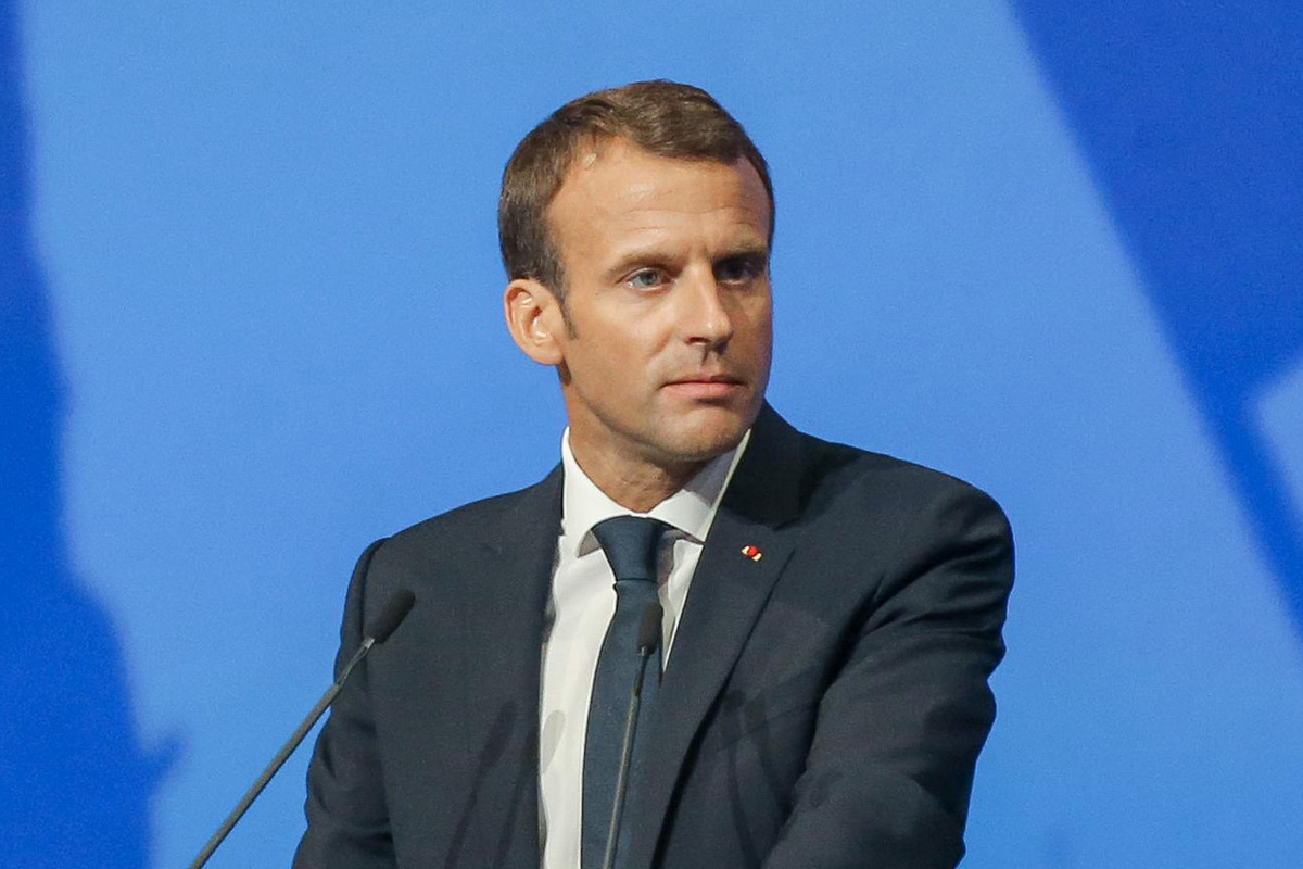 Макрон позвонил Владимиру Зеленскому.  Фото: из фотобанка Фонда Росконгресс photo.roscongress.org / Игорь Руссак