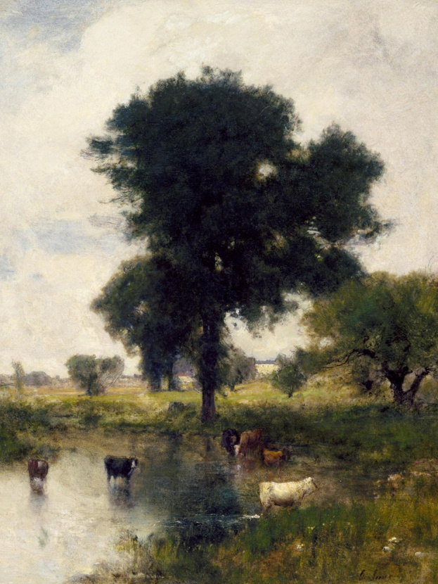 Джордж Иннесс, «Летний пейзаж» (1880). Артикул: 139409