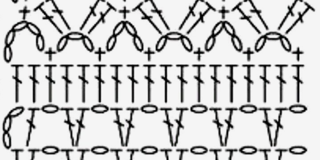 Базовые ажурные узоры .