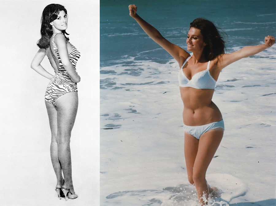 потрясающие Ракель Уэлч и Жаклин Биссет