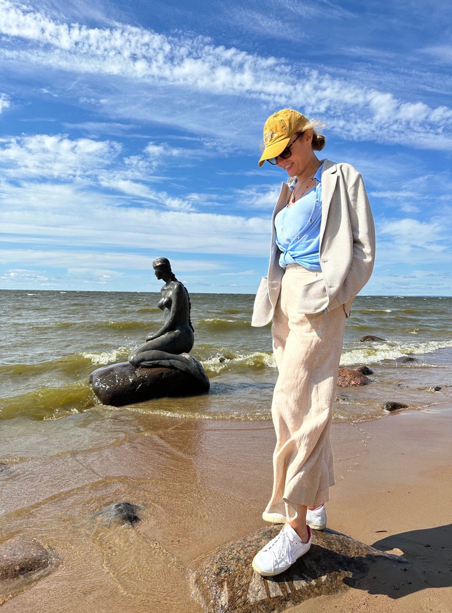 На фото: ведущая прогноза погоды на канале "Россия 1"  Татьяна Антонова 