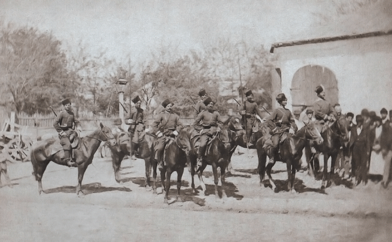 Отряд донцов 1877 год (фото из интернета; здесь как иллюстрация)