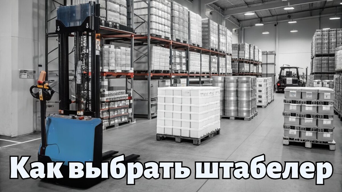 Штабелеры без секретов: ручные, электрические, самоходные — как выбрать и не прогадать