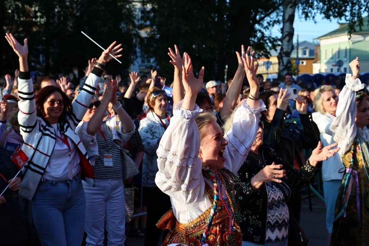 Фестиваль-марафон «Песни России» в Вологде