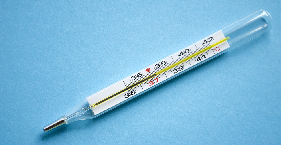 Ртутный градусник. Изображение из Интернета.