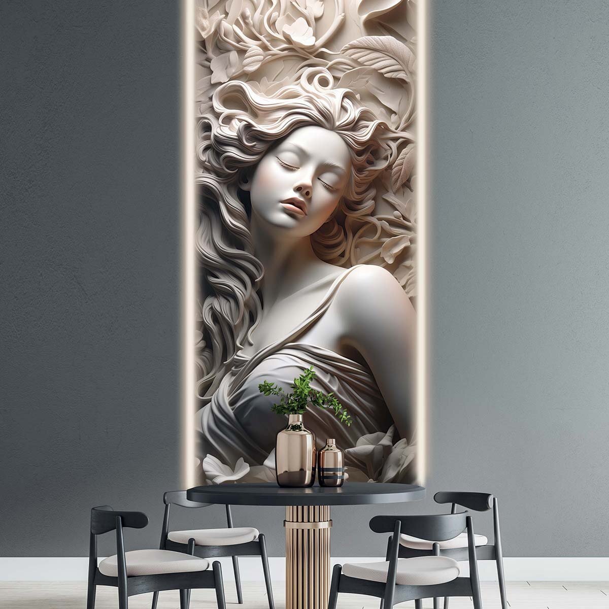 Интерьер с флизелиновыми фотообоями VEROL. Артикул: 212380422.