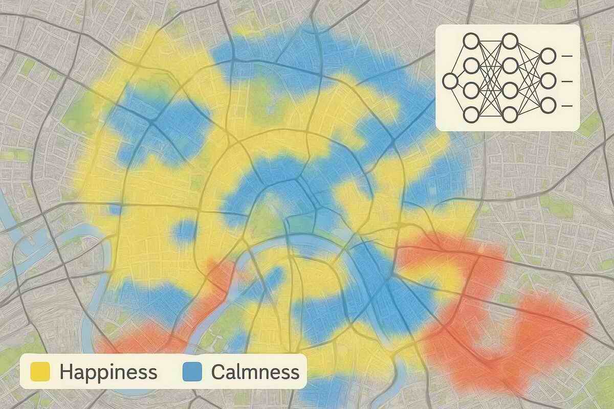 Эмоциональные карты города | Как ИИ помогает в городском планировании