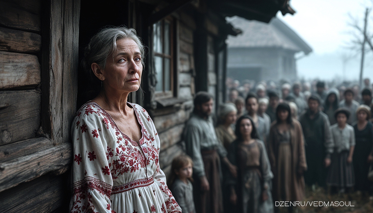 Авторское изображение @vedmasoul. Cгенерировано ИИ. Как снять порчу, сглаз, крадник