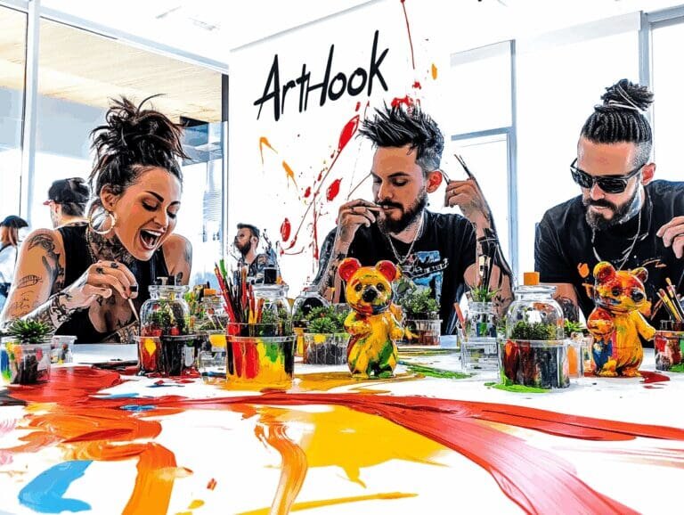    Мастер-класс на корпоратив в Москве: как создать незабываемое событие и сплотить команду через творчество Art-Hook.Ru