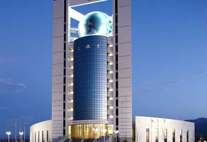Министерство иностранных дел Туркменистана, Ашхабад, Туркменистана (Фото: ТНР)