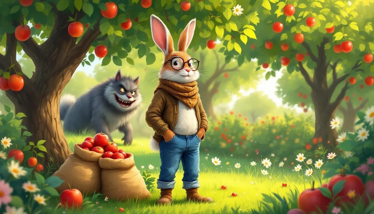 Папа заяц и Зверь