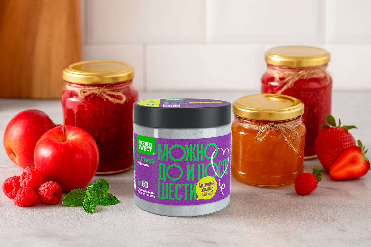 Безопасный сахарозаменитель Пребиосвит Фитнес