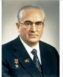 Ю. В. Андропов. Фото из общедоступных ресурсов сети Интернет                                  