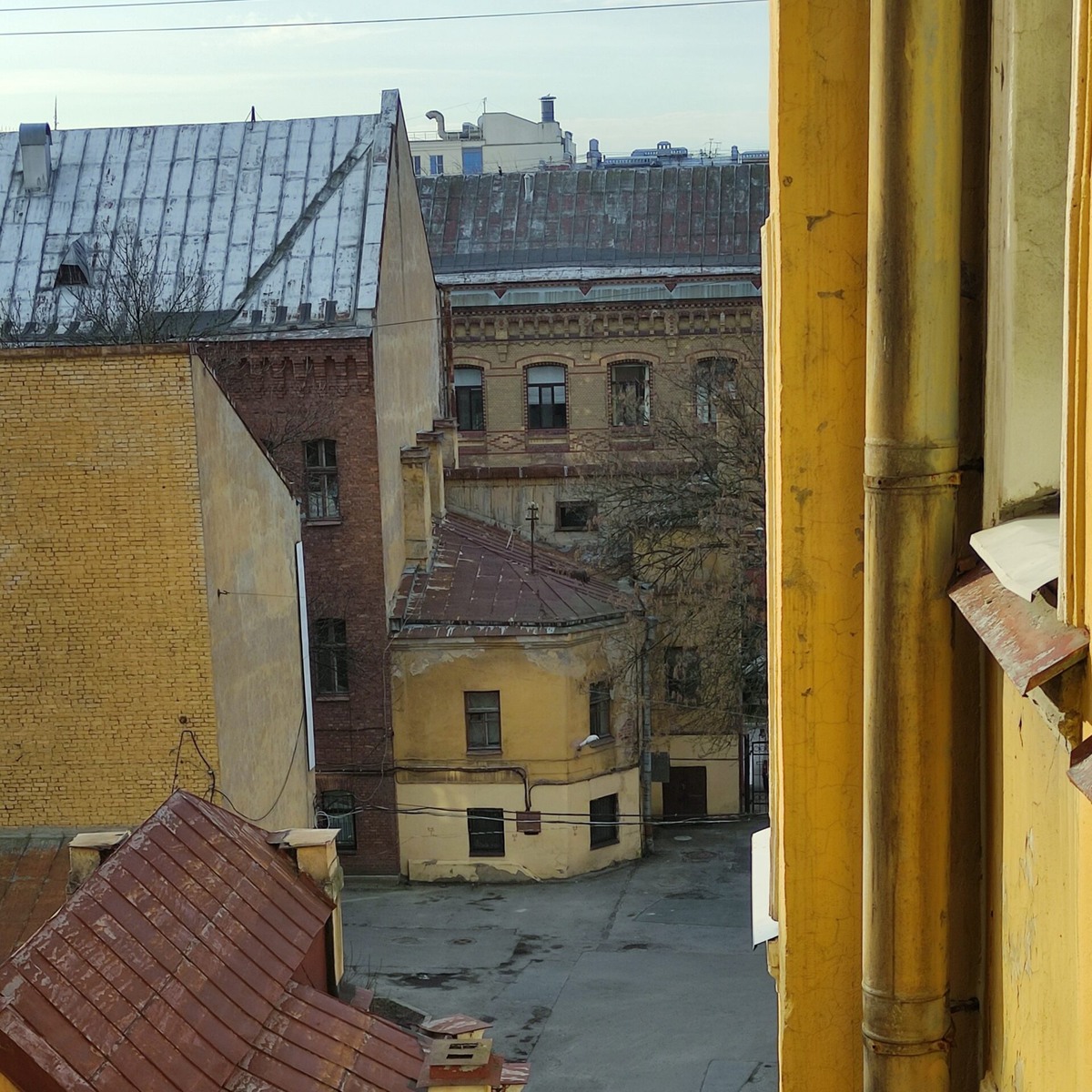 Вид из окна дородового отделения