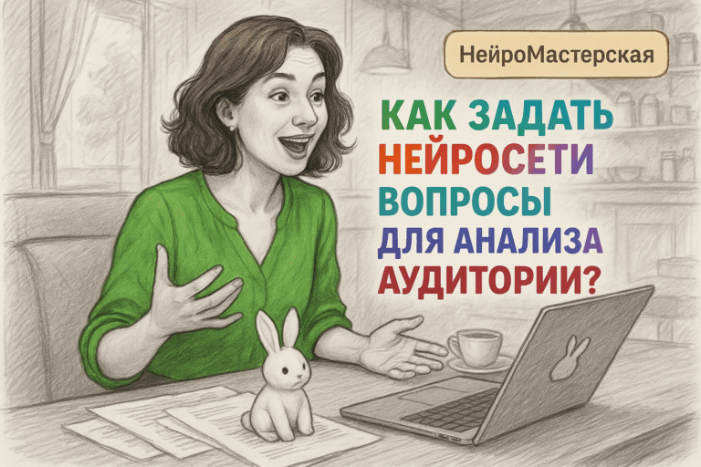    Как задать нейросети вопросы для анализа аудитории? Оксана Солдатова