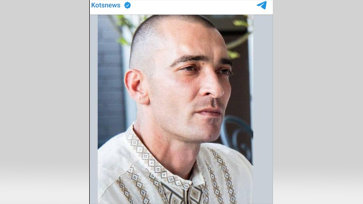    Бывший командир 110-й бригады ВСУ//Скриншот страницы ТГ-канала Kotsnews