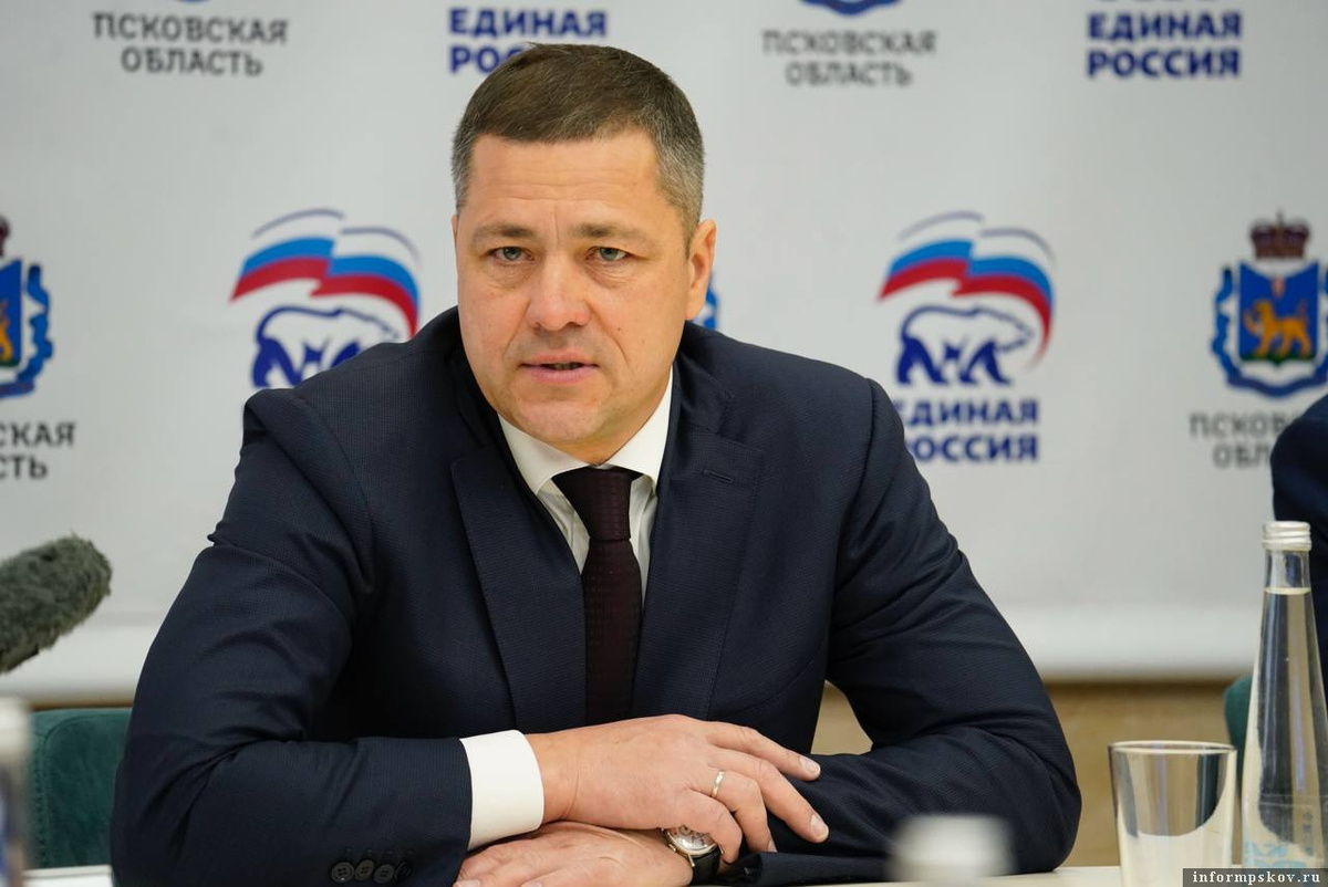 Михаил Ведерников. Фото: пресс-служба Псковского регионального отделения «Единой России»