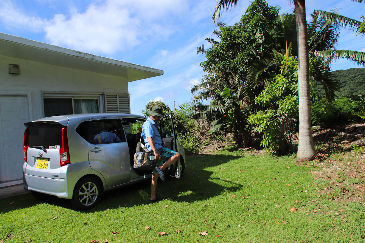 Таро постоянно кусают комары. А меня - нет
