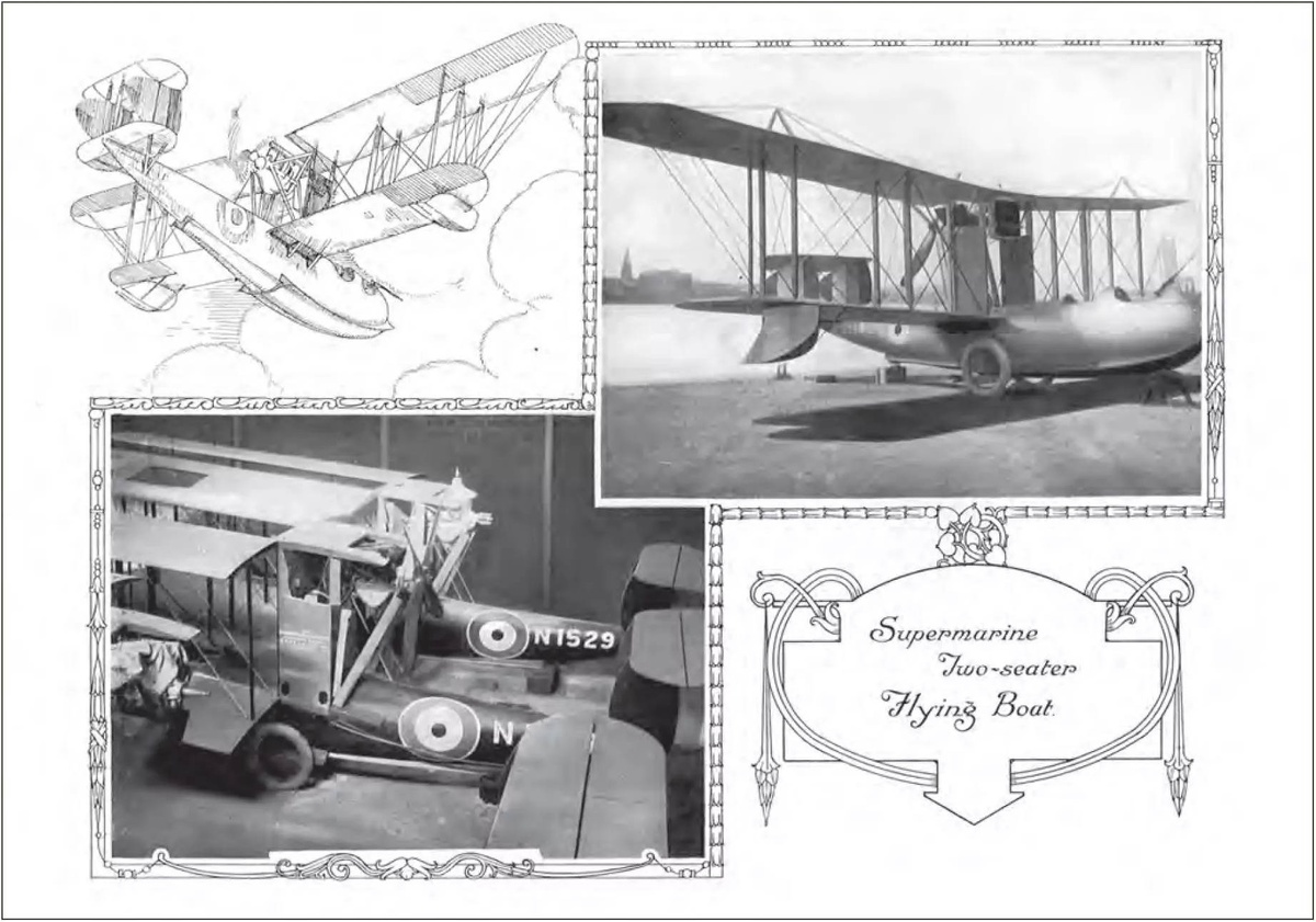 летающая лодка AD Flying Boat, ставшая образцом и источником вдохновения для многих ранних проектов компании Supermarine