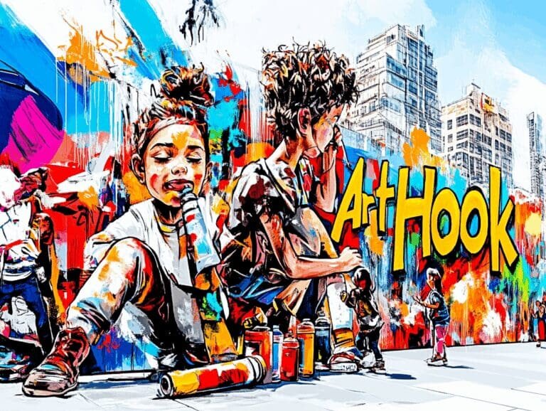    Уроки граффити для детей: как развить креативность и уверенность через искусство уличного рисования Art-Hook.Ru