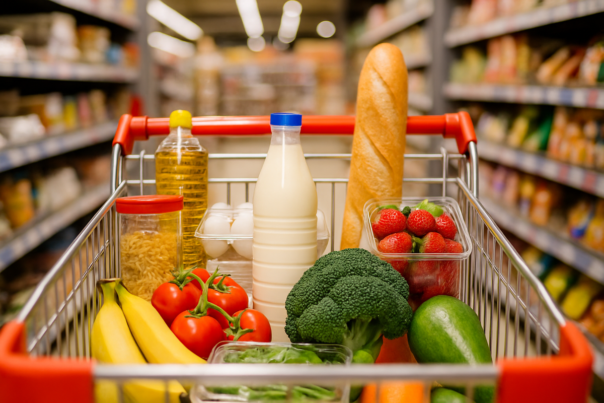 Поупаю продукты по списку