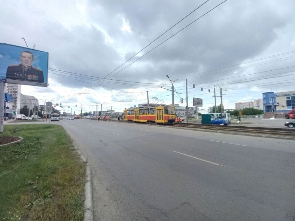    Движение трамваев на ул. Попова. Источник: barnaul.org