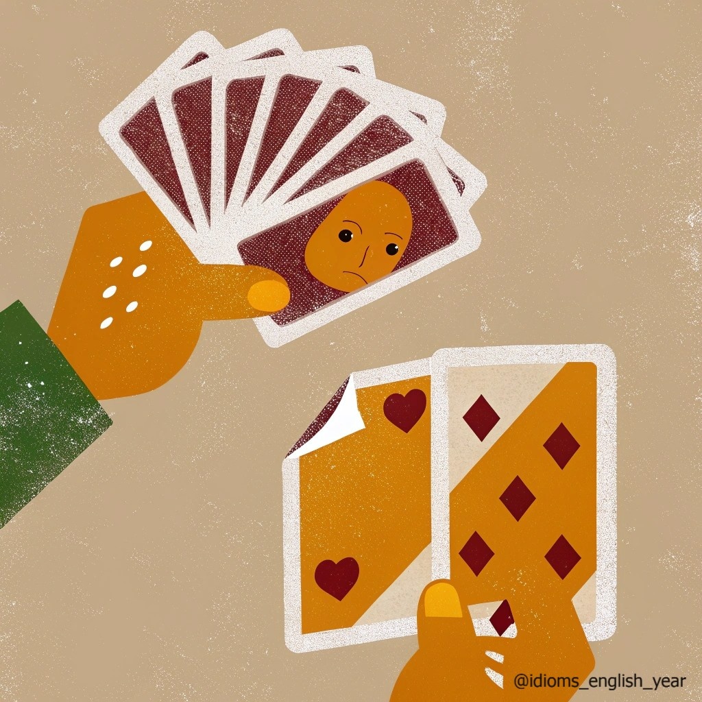 Английская идиома: "Not playing with a full deck"