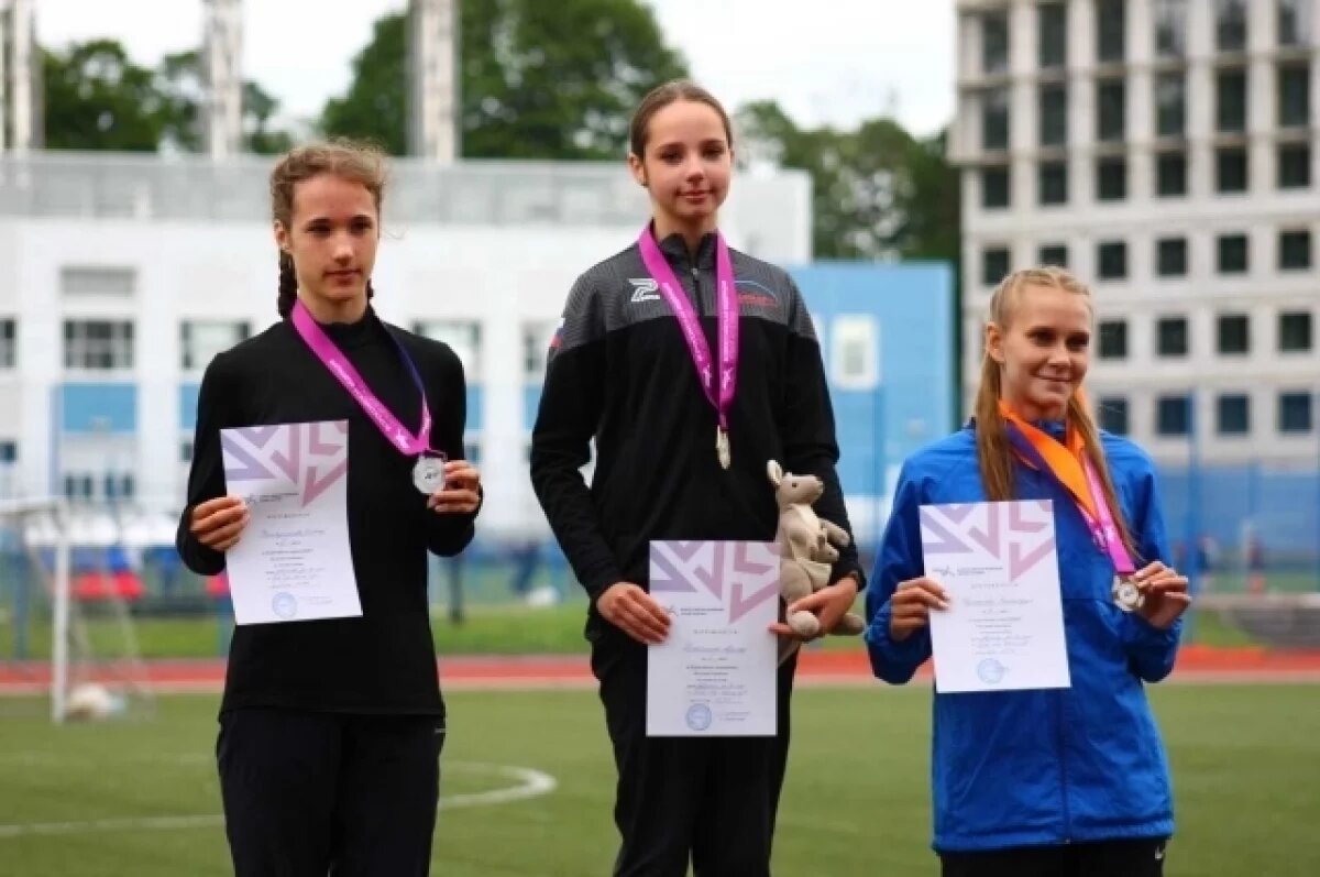    Псковичка выиграла на всероссийских соревнованиях по лёгкой атлетике