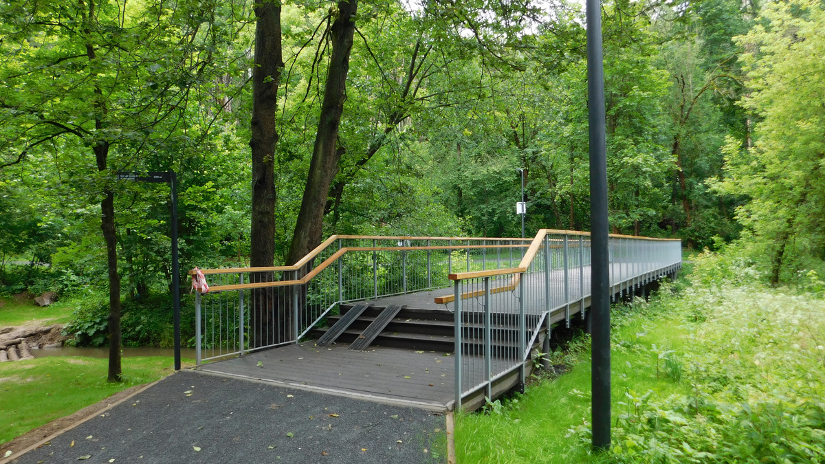 Мост над рекой «Банька»