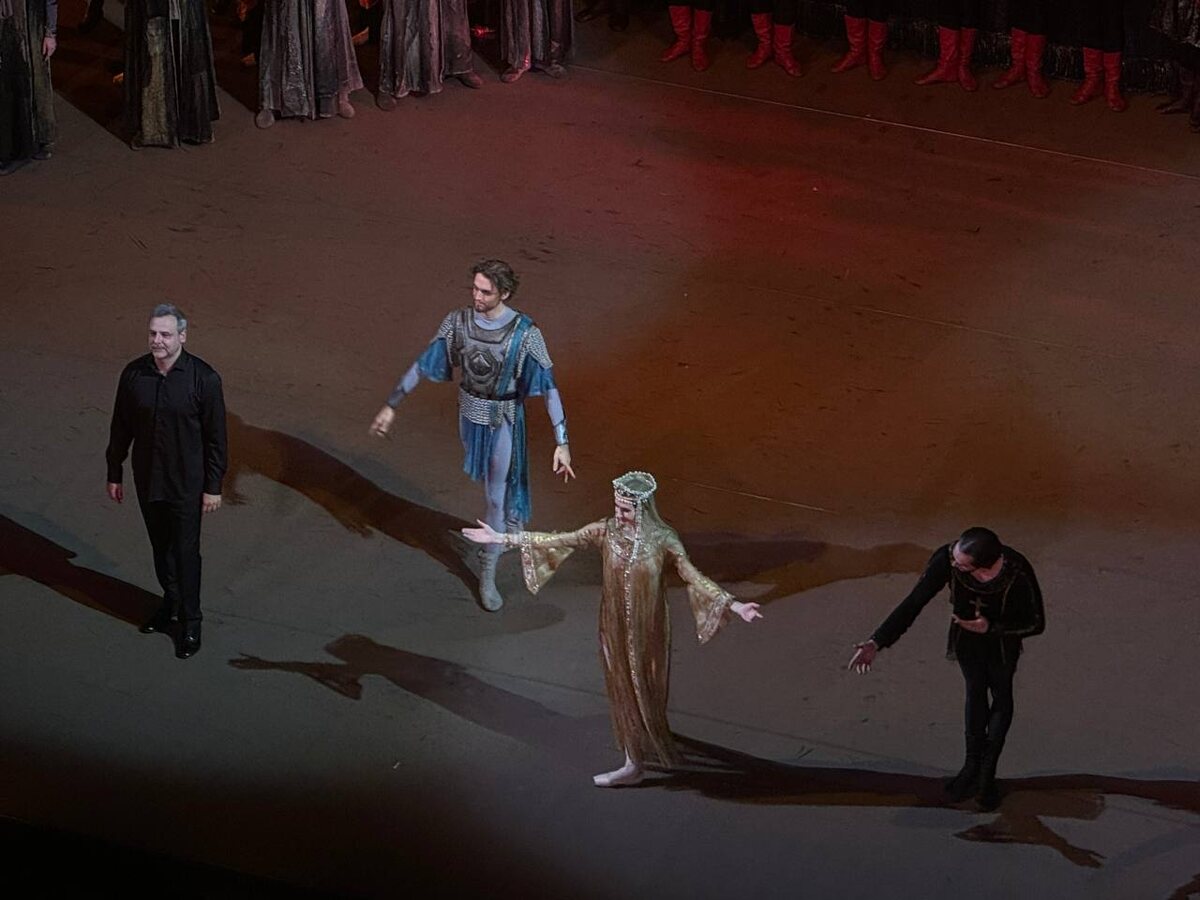 Иван Грозный — Артемий Беляков. Анастасия — Светлана Захарова. Курбский — Денис Родькин. Дирижёр — Павел Клиничев.