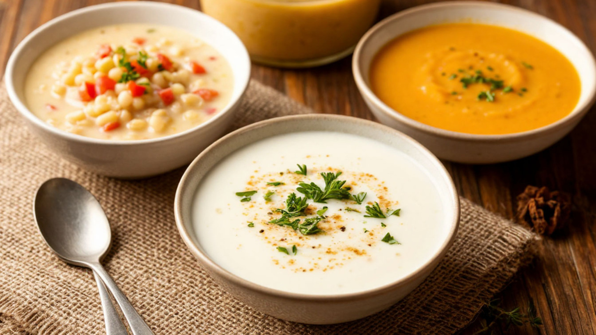 Несладкие блюда из молока 🥛: 5 сытных рецептов супов и соусов, которые удивят ваших близких!