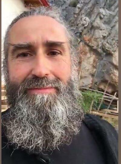 Монах Андроник, Великая Лавра святого Афона.