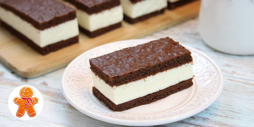 Пирожное "Молочный ломтик"