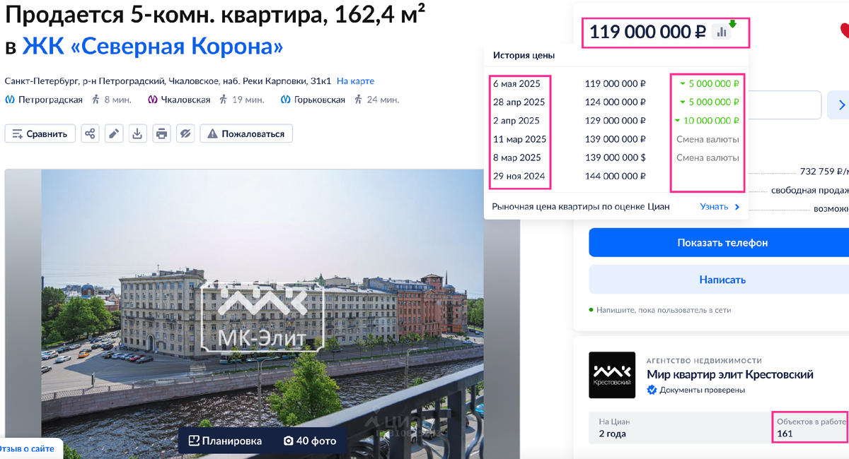 Цена бестолково сбразывается, позиционирование не меняется.