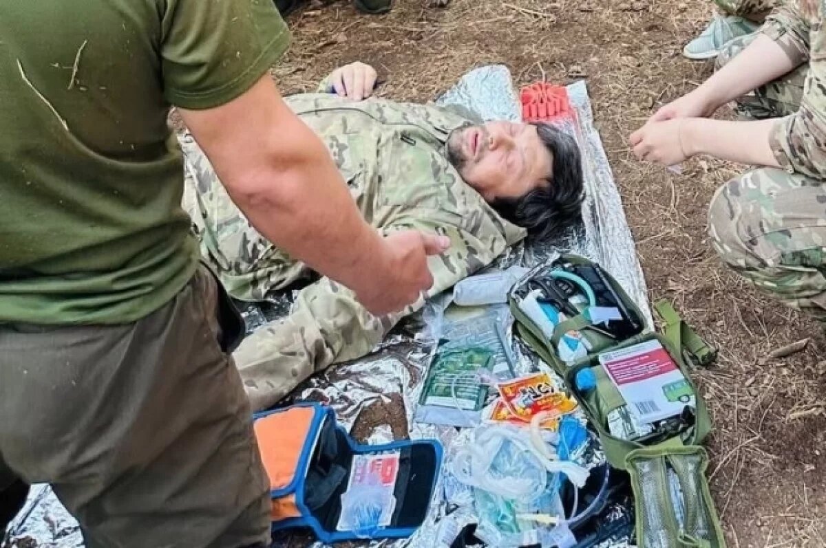    Калужские волонтёры обучают бойцов на передовой основам медицины