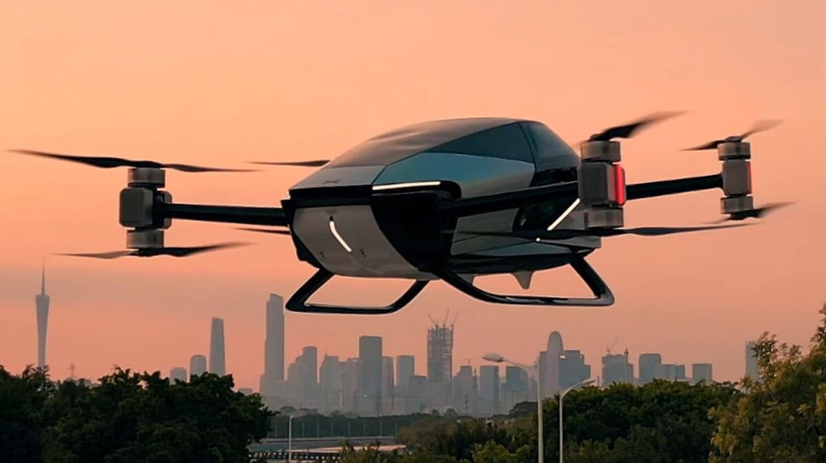 Летающее такси в ОАЭ