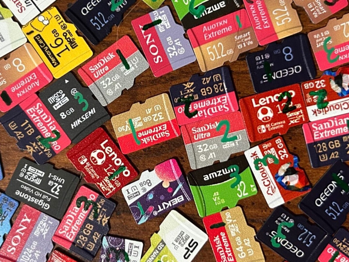    Энтузиаст собрал крупнейшую базу качественных и поддельных microSD-карт