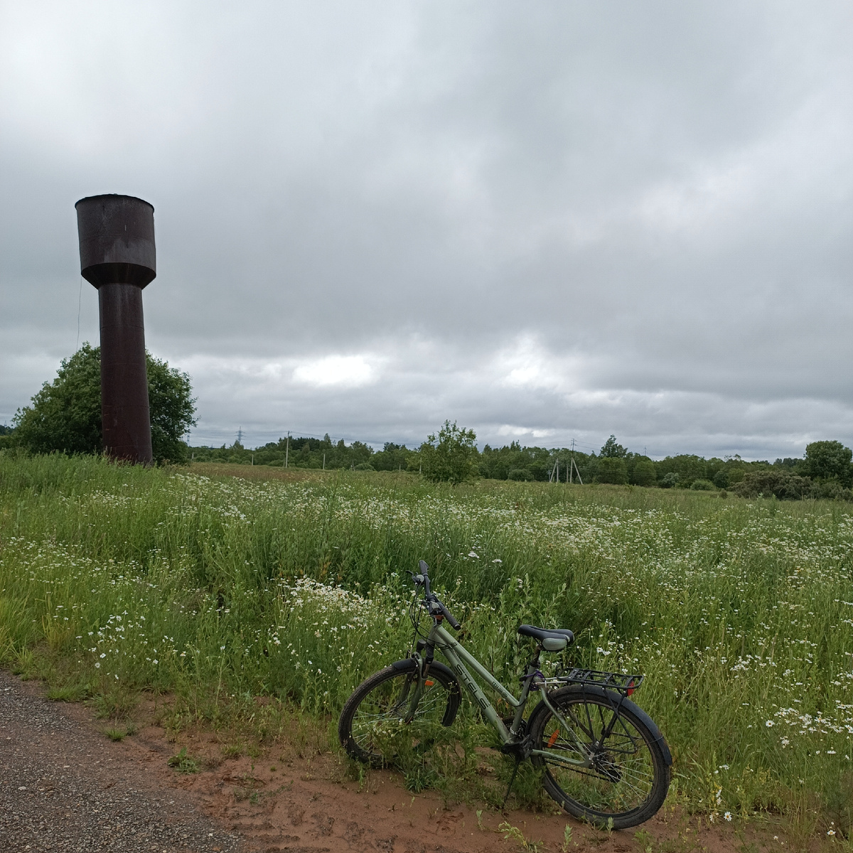 Это не Пизанская , а старая силосная башня