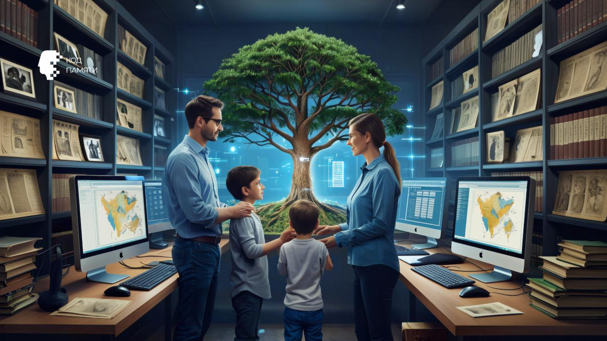 Код Памяти, цифровая генеалогия