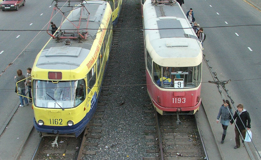    В Ижевске трамваи №2, 7 и 9 не идут в Центр