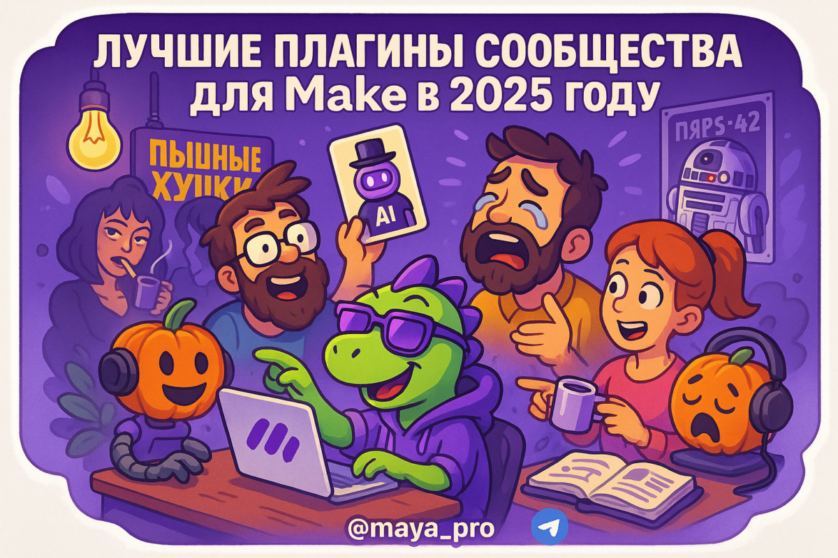    Лучшие плагины для Make в 2025: как автоматизация спасает вашу жизнь и деньги Артур Хорошев