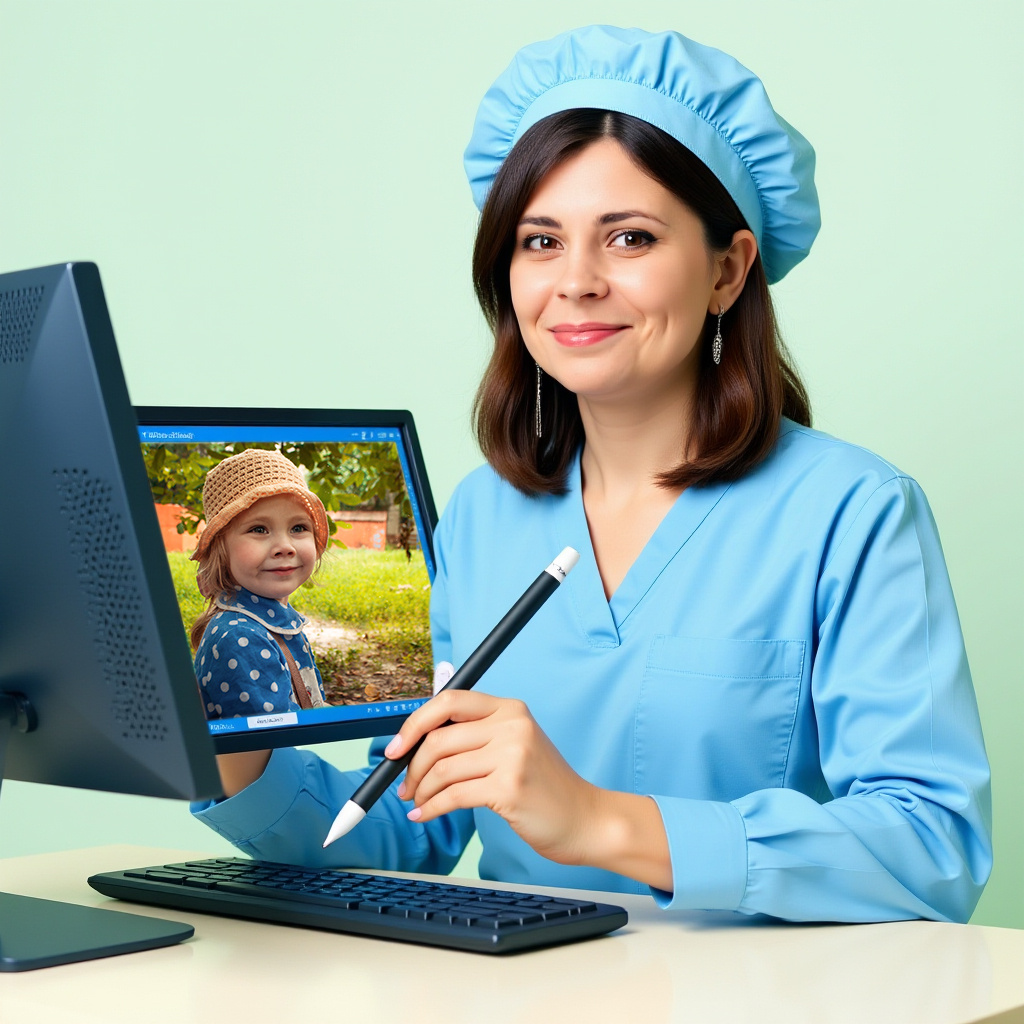 Нейрохирург в фотошопе