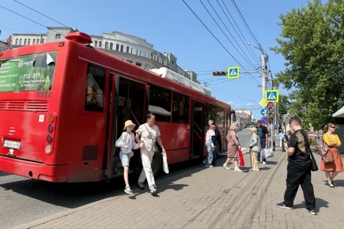    Общественным транспортом в Кирове пользуются практически все