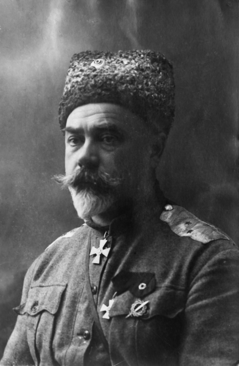 Антон Иванович Деникин — командующий Добровольческой Армией (13.04.1918—08.01.1919), Главнокомандующий Вооружёнными силами Юга России (08.01.1919 —04.04.1920).