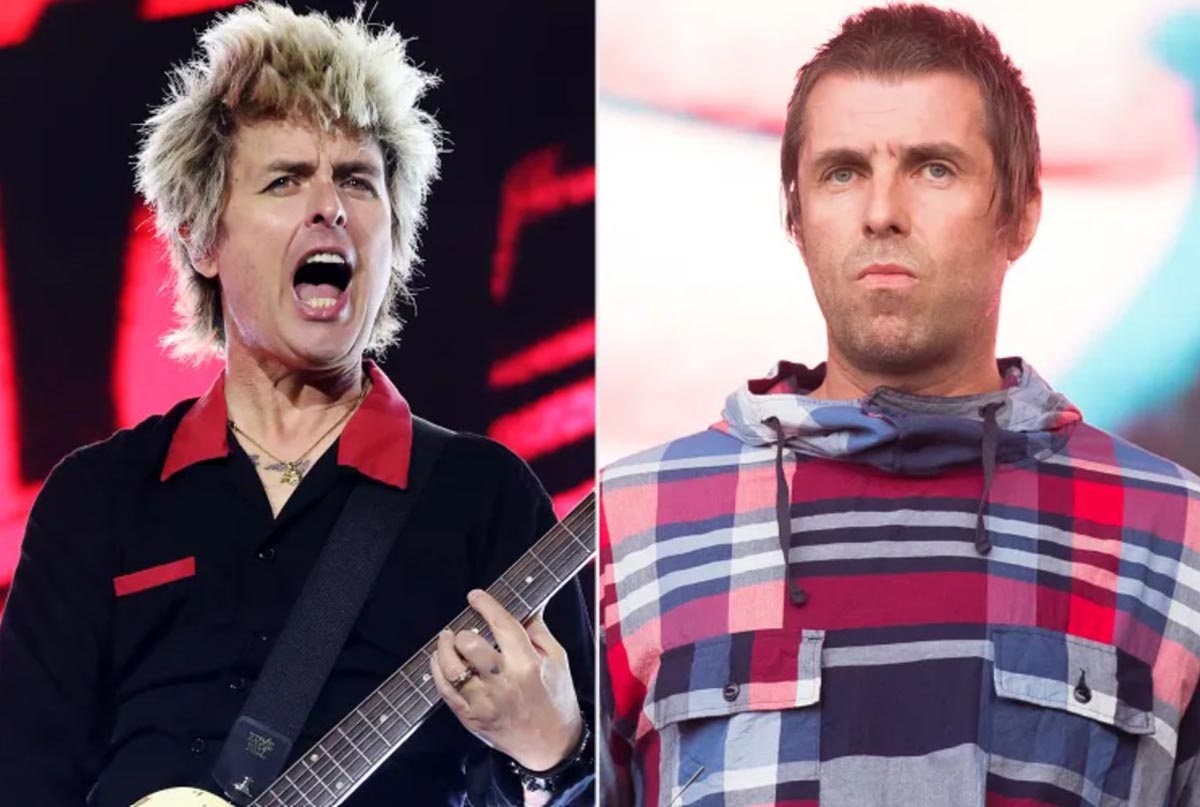 Билли Джо Армстронг, Лиам ГаллахерKevin Mazur/Getty; Samir Hussein/Wireimage